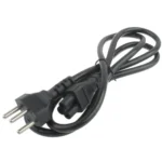 3 Prong Style Switzerland Notebook AC Power Cord, Length: 1.5m(Black) - Image 3