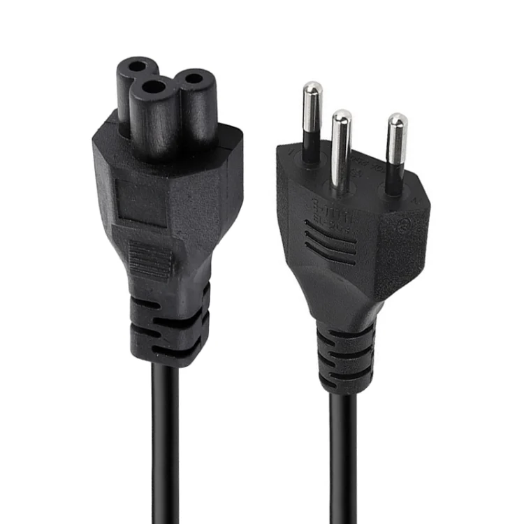 S-PC-09943_1.webp 3 Prong Style Brazil Notebook AC Power Cord, Length: 1.5m ( OD6.8 ) - Image 2