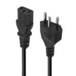 3 Prong Style Brazil AC Power Cord, Length: 1.2m ( OD5.5 ) - Image 2
