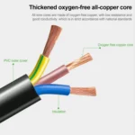 3 Prong Style Brazil AC Power Cord, Length: 1.2m ( OD5.5 ) - Image 3