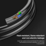 3 Prong Style Brazil AC Power Cord, Length: 1.2m ( OD5.5 ) - Image 4