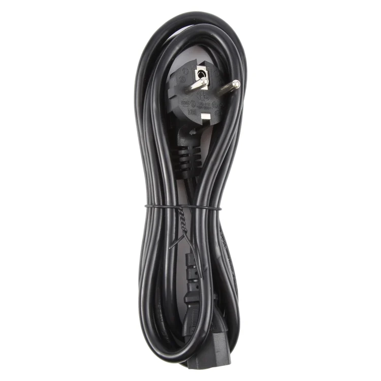 S-PC-0998_2.webp EU Plug Computer PC Power Cord 3 Pin Cable, Length: 1.8m - Image 3