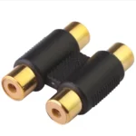 2 RCA Female to Female Connector - Image 2