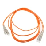 SC-SC Dual-Core Multi Mode Fiber Optic Jumper - Image 3