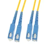 SC-SC Dual-Core Single Mode Fiber Optic Jumper - Image 2