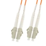 LC-LC Dual-Core Multi Mode Fiber Optic Jumper - Image 2
