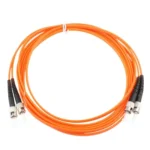 ST-ST Dual-Core Multi Mode Fiber Optic Jumper - Image 3