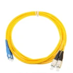 SC-FC Dual-Core Single Mode Fiber Optic Jumper,Length: 3m - Image 3