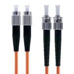 FC-ST Dual-Core Multi Mode Fiber Optic Jumper,Length: 3m - Image 2