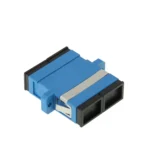 SC-SC Multimode Duplex Fiber Flange / Connector / Adapter / Lotus Root Device(Blue) - Image 4