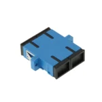 SC-SC Multimode Duplex Fiber Flange / Connector / Adapter / Lotus Root Device(Blue) - Image 5