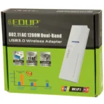 EDUP AC-1601 802.11AC 1200M Dual Band USB 3.0 Wifi Wireless Adapter - Image 8