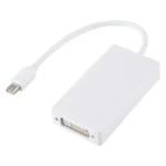 3 in 1 Mini DisplayPort Male to HDMI + VGA + DVI Female Adapter Converter for Mac Book Pro Air, Cable Length: 18cm - Image 3