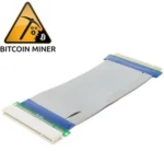 PCI 32bit Riser Card Extender Flexible Cable Ribbon Adapter, Cable Length: 15cm - Image 2