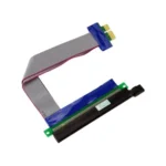 PCI-E Express 16X to 1X Riser Card Adapter Flex Extension Cable - Image 3
