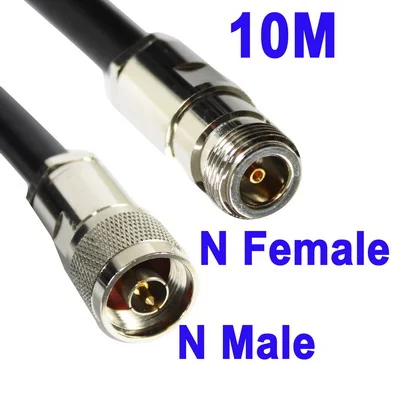 S-PC-1821A_1.webp N Female to N Male WiFi Extension Cable, Cable Length: 20M - Image 2