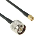 N Male to RP-SMA Converter Cable, Length: 50cm(Black) - Image 3