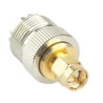 Coaxial RF SMA-J to SL-16 / SMA Male to M (UHF) Adapter(Silver) - Image 3