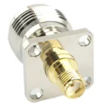 SMA Female to N Female Adapter(Silver) - Image 4