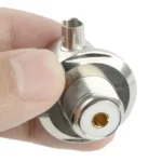 UHF Female Elbow Adapter Connected RG58 RG142 LMR195 Cable(Silver) - Image 3