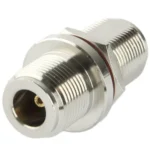 Coaxial RF N Female to N Female Adapter(Silver) - Image 3