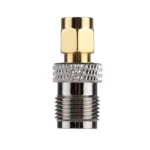 Coaxial RF RP-SMA Male to TNC Female Adapter(Silver) - Image 4