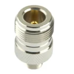 Coaxial RF FME Female to N Female Adaptor(Silver) - Image 3