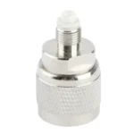 Coaxial RF FME Female to N Male Adaptor(Silver) - Image 3