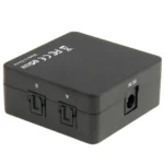 SPDIF / TOSLINK Power Adapter Digital Optical Audio Splitter Amplifier 1x3 Supports 5.1 - Image 3