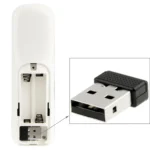 Rii i7 Mini Wireless Air Mouse Keyboard Remote for HTPC / Android TV Box / Xbox360 - Image 5