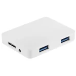 CR-H302 Mirror Surface 4 Ports USB 3.0 Super Speed 5Gbps HUB + 60cm USB 3.0 Transmission Cable - Image 4