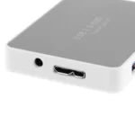CR-H302 Mirror Surface 4 Ports USB 3.0 Super Speed 5Gbps HUB + 60cm USB 3.0 Transmission Cable - Image 5