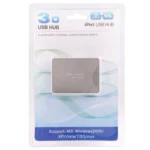 CR-H302 Mirror Surface 4 Ports USB 3.0 Super Speed 5Gbps HUB + 60cm USB 3.0 Transmission Cable - Image 8