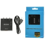 HDV-M610 Mini Size Full HD 1080P HDMI to AV/CVBS Video Converter Adapter(Black) - Image 4