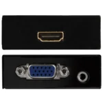 HD 1080P HDMI Mini VGA to HDMI Scaler Box Audio Video Digital Converter Adapter for PC / HDTV - Image 4