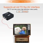 VK-126 Mini HD HDMI to AV/CVBS Video Converter Adapter - Image 15