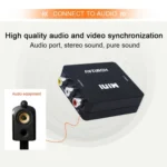 VK-126 Mini HD HDMI to AV/CVBS Video Converter Adapter - Image 8