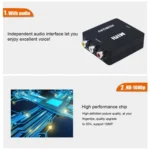 VK-126 Mini HD HDMI to AV/CVBS Video Converter Adapter - Image 9