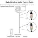 Digital Audio Optical Fiber Cable Toslink M to M, OD: 5.0mm, Length: 3m - Image 5