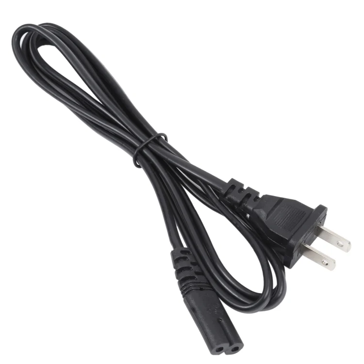 S-PC-2902_2.webp High Quality 2 Prong Style US Notebook AC Power Cord, Length: 1.5m - Image 3