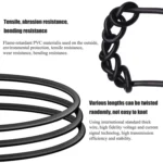 High Quality 3 Prong Style US Notebook AC Power Cord, Length: 1.8m - Image 4