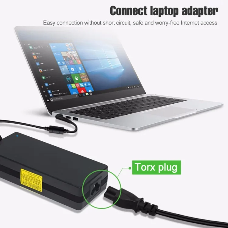 S-PC-2904_5.webp High Quality 3 Prong Style US Notebook AC Power Cord, Length: 1.8m - Image 6