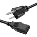 High Quality 3 Prong Style US Notebook AC Power Cord, Length: 1.8m - Image 2