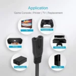 2 Prong Style US Plug AC Power Cord with 304 Switch, Length: 1.5m - Image 6
