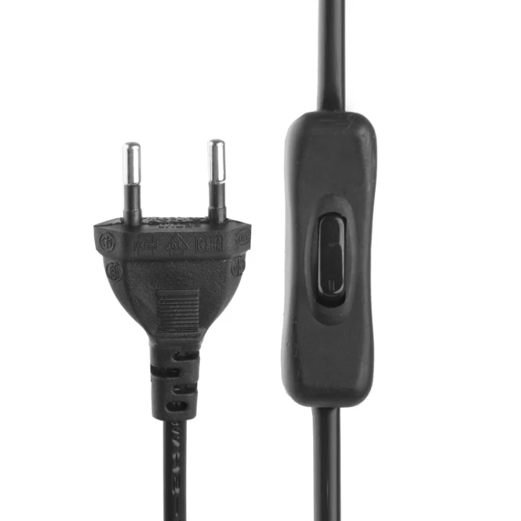 S-PC-2909A_2.webp 3 Prong Style AC Power Cord with 304 Switch, Length: 1.2m - Image 3