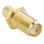 10 PCS Gold Plated SMA Female Crimp RF Connector Adapter for RG58 / RG400 / RG142 / LMR195 Cable - Image 3