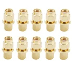 10 PCS LMR300 5D-FB Gold Plated RP-SMA Male Plug Pin Crimp RF Connector Adapter - Image 4