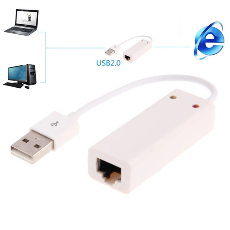 S-PC-4003.webp Hexin 100/1000Mhps Base-T USB 2.0 LAN Adapter Card for Tablet / PC / Apple Macbook - Image 1