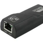 USB 3.0 10 / 100 / 1000Mbps Ethernet Adapter for Laptops, Plug and play(Black) - Image 2