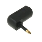 High Quality Gold Plated Square to Round Audio Optical Fiber 90 Degree Optical Fiber Adapter - Image 3